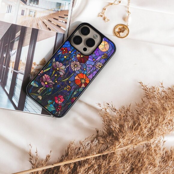 Floral Phone Cover – iPhone 16, 15 Pro, 14, Galaxy S25, S24, S24 Ultra, Pixel 9 - Picture 4 of 9